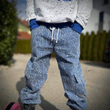 HOSE "MATTI" | Nähanleitung und Schnittmuster | 3 Weiten Gr. 98-164