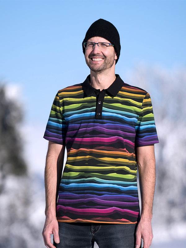 Schnittmuster Paulo - Poloshirt oder Rundhalsshirt für IHN Gr. 44-64 - Sewando