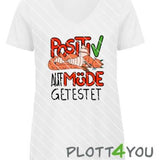 Positiv Müde | SVG, DXF, PNG Plotterdatei, Laserdatei - Sewando