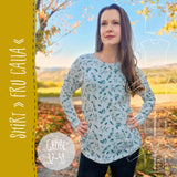 SHIRT "FRU CALLA" | Nähanleitung und Schnittmuster Gr. 32-58