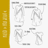 KLEID "FRU JELLA" | Nähanleitung und Schnittmuster Gr. 32-58