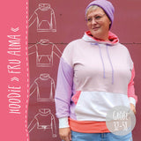 HOODIE "FRU ALMA" | Nähanleitung und Schnittmuster Gr. 32-58