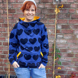 HOODIE "FRU ALMA" | Nähanleitung und Schnittmuster Gr. 32-58