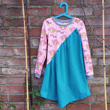 KLEID "JELLA" | Nähanleitung und Schnittmuster | 3 Weiten Gr. 86-164