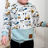 HOODIE "ALMA" | Nähanleitung und Schnittmuster | 2 Weiten Gr. 86-164