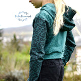 HOODIE "ALMA" | Nähanleitung und Schnittmuster | 2 Weiten Gr. 86-164