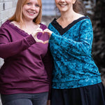 Schnittmuster Pullover Peridot Gr. 32 - 56 DE - Sewando
