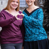 Schnittmuster Pullover Peridot Gr. 32 - 56 DE - Sewando