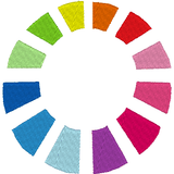 Stickdatei - Rainbow-Mix (10 Dateien) inkl. ITH-Untersetzer - Sewando