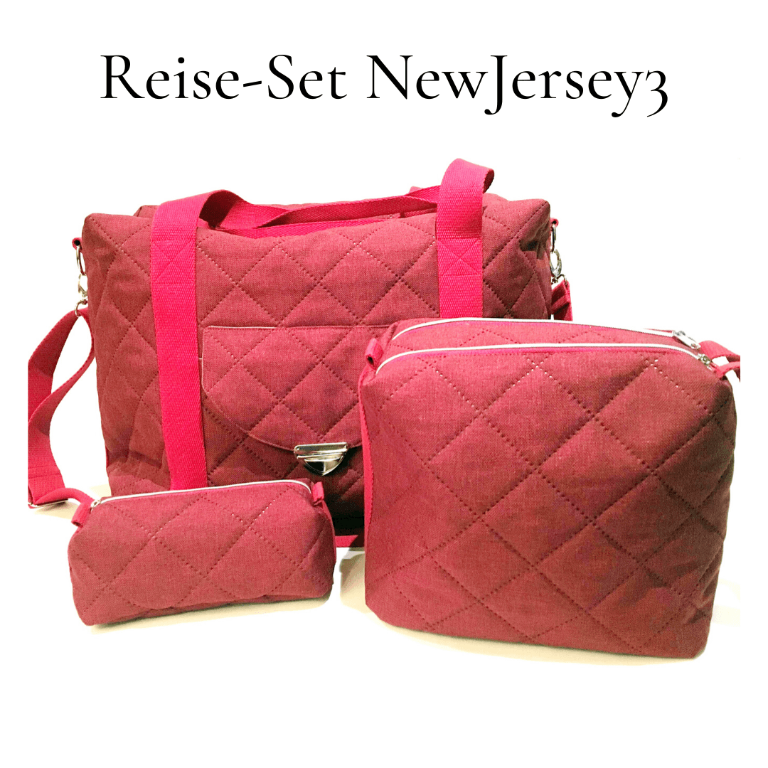 Kombi-eBook Reise-Set NEW JERSEY3 Nähanleitung Schnittmuster - Sewando