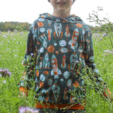 HOODIE "SELMA" | Nähanleitung und Schnittmuster | 2 Weiten Gr. 86-164