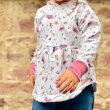 HOODIE "SELMA" | Nähanleitung und Schnittmuster | 2 Weiten Gr. 86-164