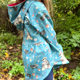 HOODIE "SELMA" | Nähanleitung und Schnittmuster | 2 Weiten Gr. 86-164