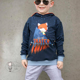 HOODIE "SELMA" | Nähanleitung und Schnittmuster | 2 Weiten Gr. 86-164