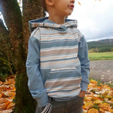 HOODIE "SELMA" | Nähanleitung und Schnittmuster | 2 Weiten Gr. 86-164