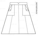 Sommerbundle Shirt/ Kleid Sommerlieb und Rock Anais Gr. 32-58 - Sewando