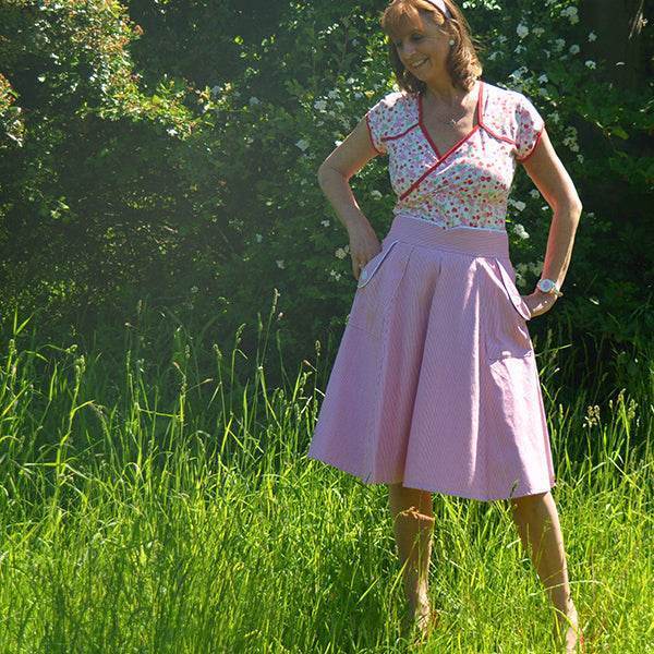 Sommerbundle Shirt/ Kleid Sommerlieb und Rock Anais Gr. 32-58 - Sewando