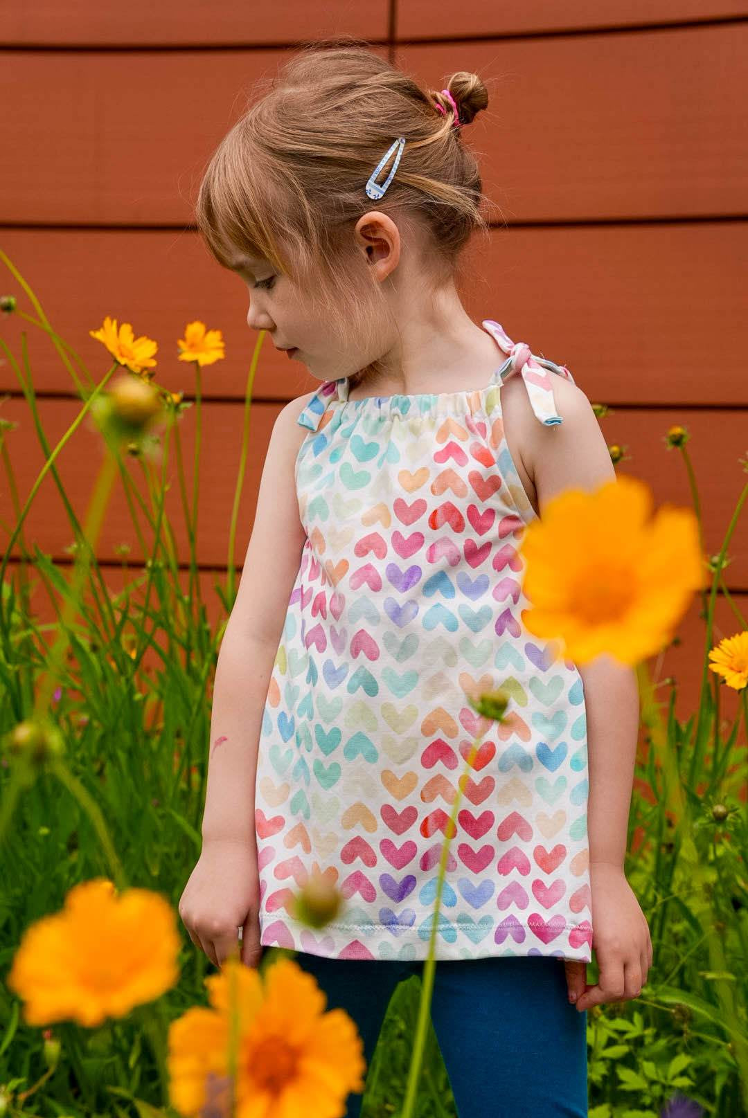 Schnittmuster SUNNY SHOULDER COLLECTION 80-164 - Sewando