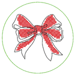 Stickdatei - Untersetzer Single Line Advent (24 Dateien) - Sewando