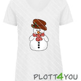 Schneemann | SVG, DXF, PNG Plotterdatei, Laserdatei - Sewando