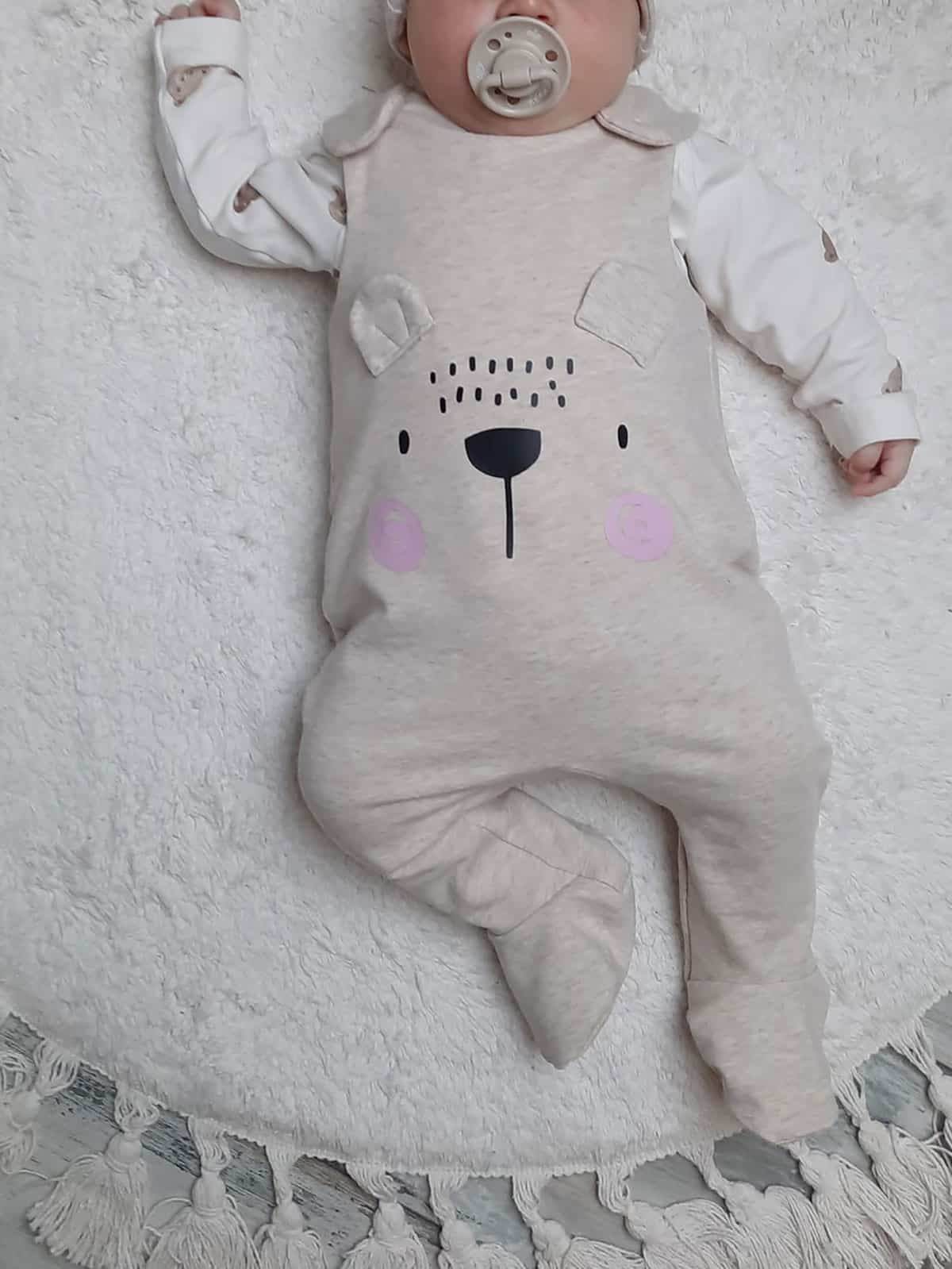 Schnittmuster Happy Baby Strampler Gr. 50-92 : - Sewando