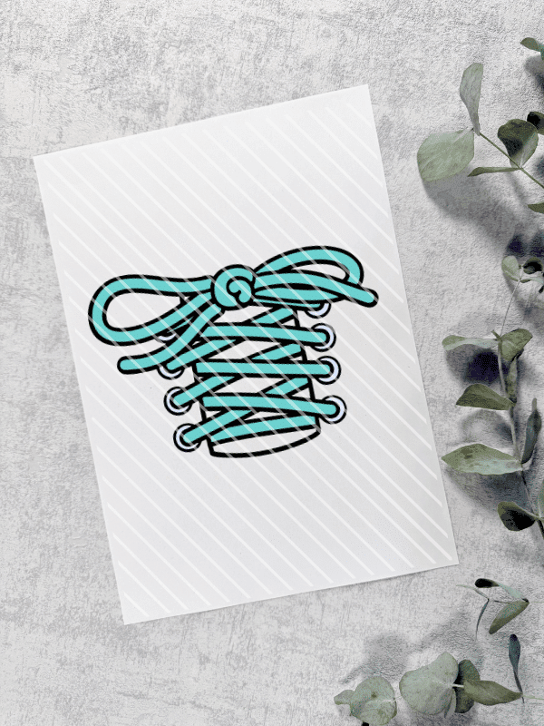 Schnürsenkel | SVG, DXF & PNG Plotterdatei, Laserdatei - Sewando
