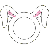 Stickdatei Serviettenring BUNNY - Sewando