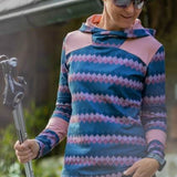 Schnittmuster Shirt Sporty Gr. 34-50 Kapuze und Rundausschnitt - Sewando