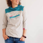 Schnittmuster Shirt Sporty Gr. 34-50 Kapuze und Rundausschnitt - Sewando