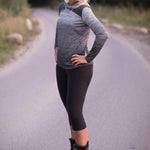 Schnittmuster Shirt Sporty Gr. 34-50 Kapuze und Rundausschnitt - Sewando