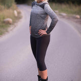 Schnittmuster Shirt Sporty Gr. 34-50 Kapuze und Rundausschnitt - Sewando