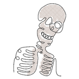 Stickdatei-Set - Single Line "Halloween" 10x10 cm