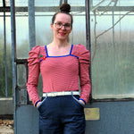Shirt mit Statementärmel | Schnittmuster + Anleitung | Gr. 32-52 | Anfänger | : - Sewando