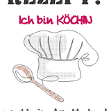Stickdatei - Rezept? Ich bin Koch/Köchin und kein/e Apotheker/in - Sewando