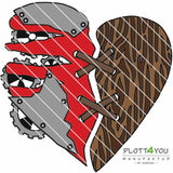 Plotterdatei "Steampunkherz" Plotterdatei, Laserdatei