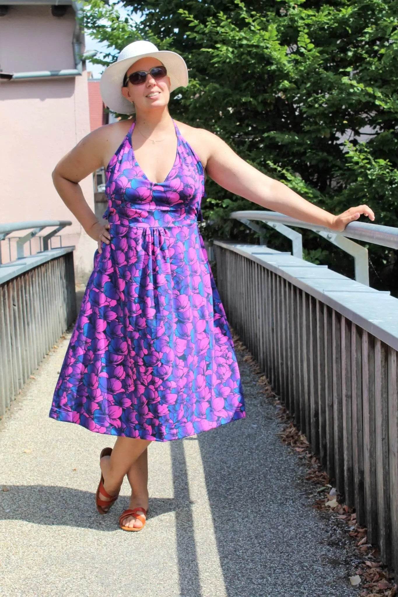 Schnittmuster Kleid Sodalith Gr. A - J DE/EN/FR - Sewando