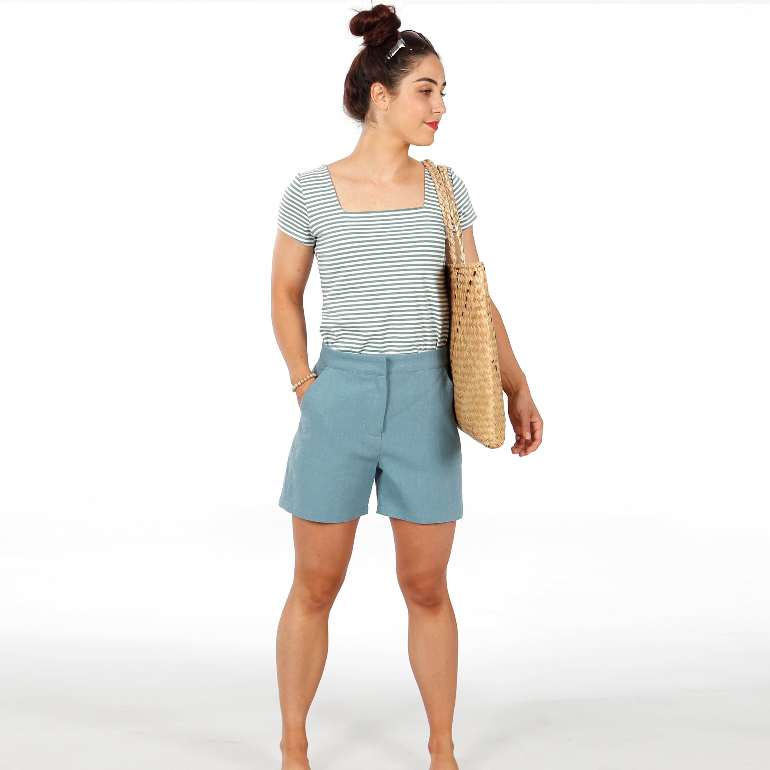 Shorts FRAU GIULIA | Schnittmuster Gr. XS-XXL - Sewando