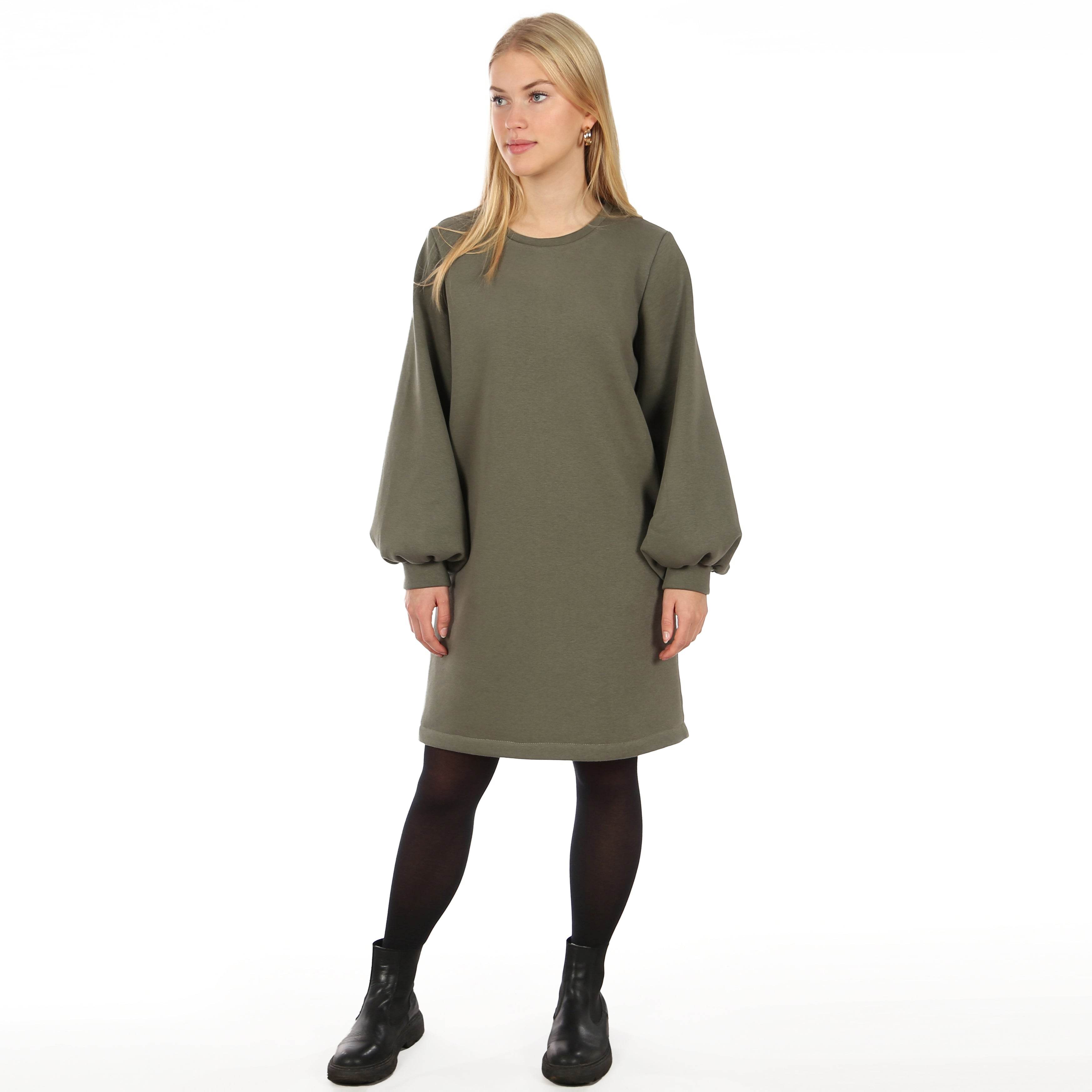 Kurzes Sweatkleid FRAU LINN | Schnittmuster XS-XXL : - Sewando