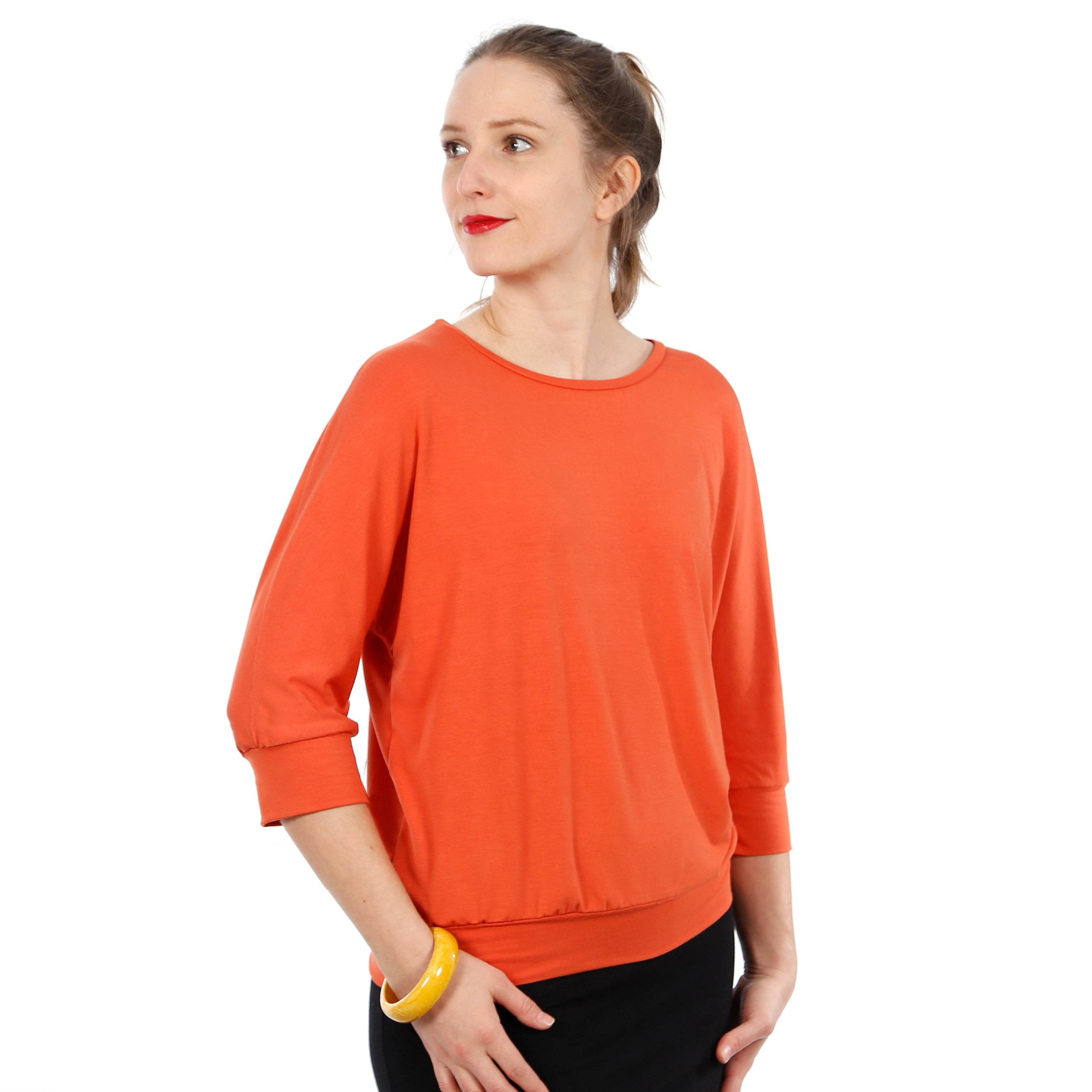 Fledermausshirt FRAU SILVIE | Schnittmuster Gr. XS-XXL - Sewando