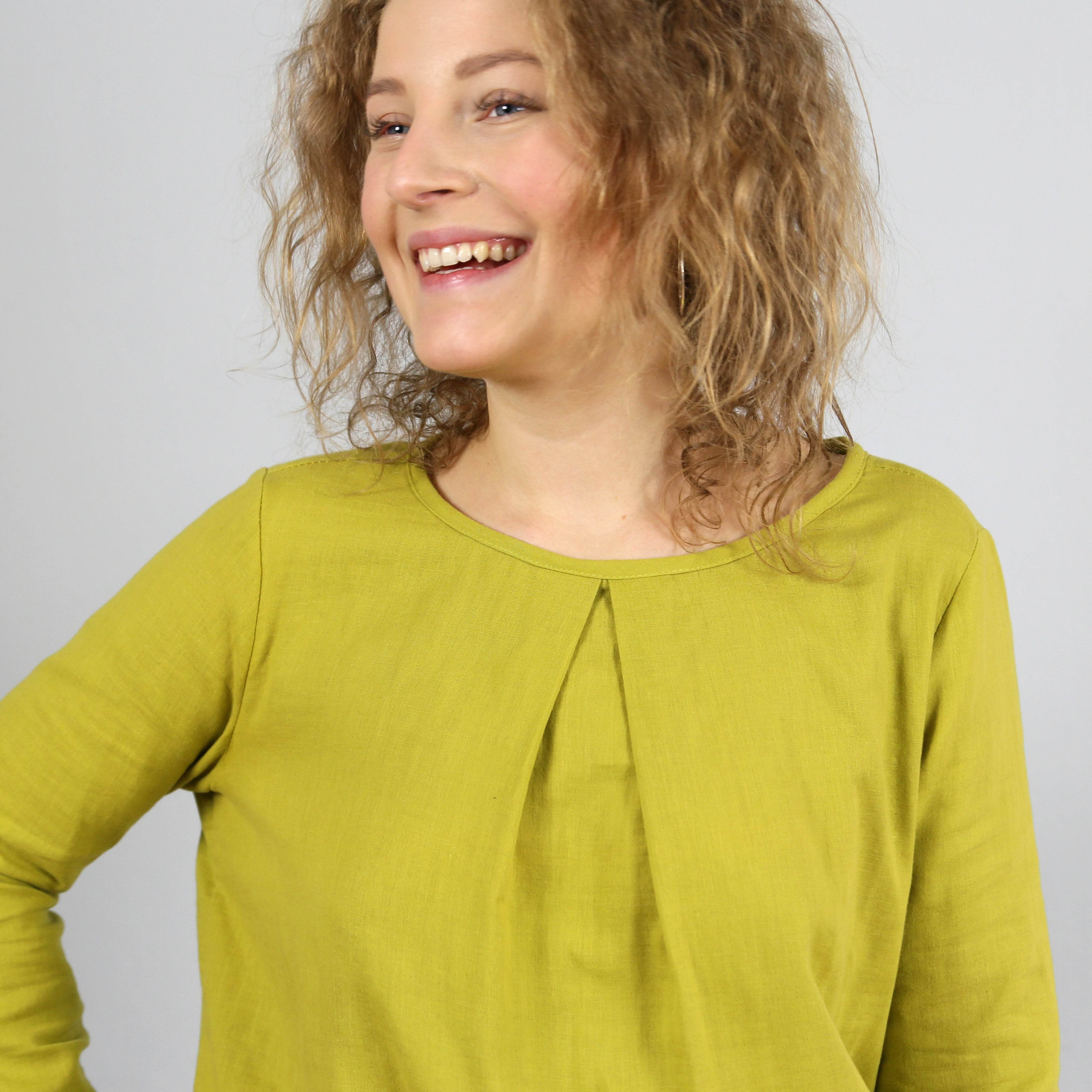 Bluse FRAU SUKI | Schnittmuster Gr. XS-XXL : - Sewando