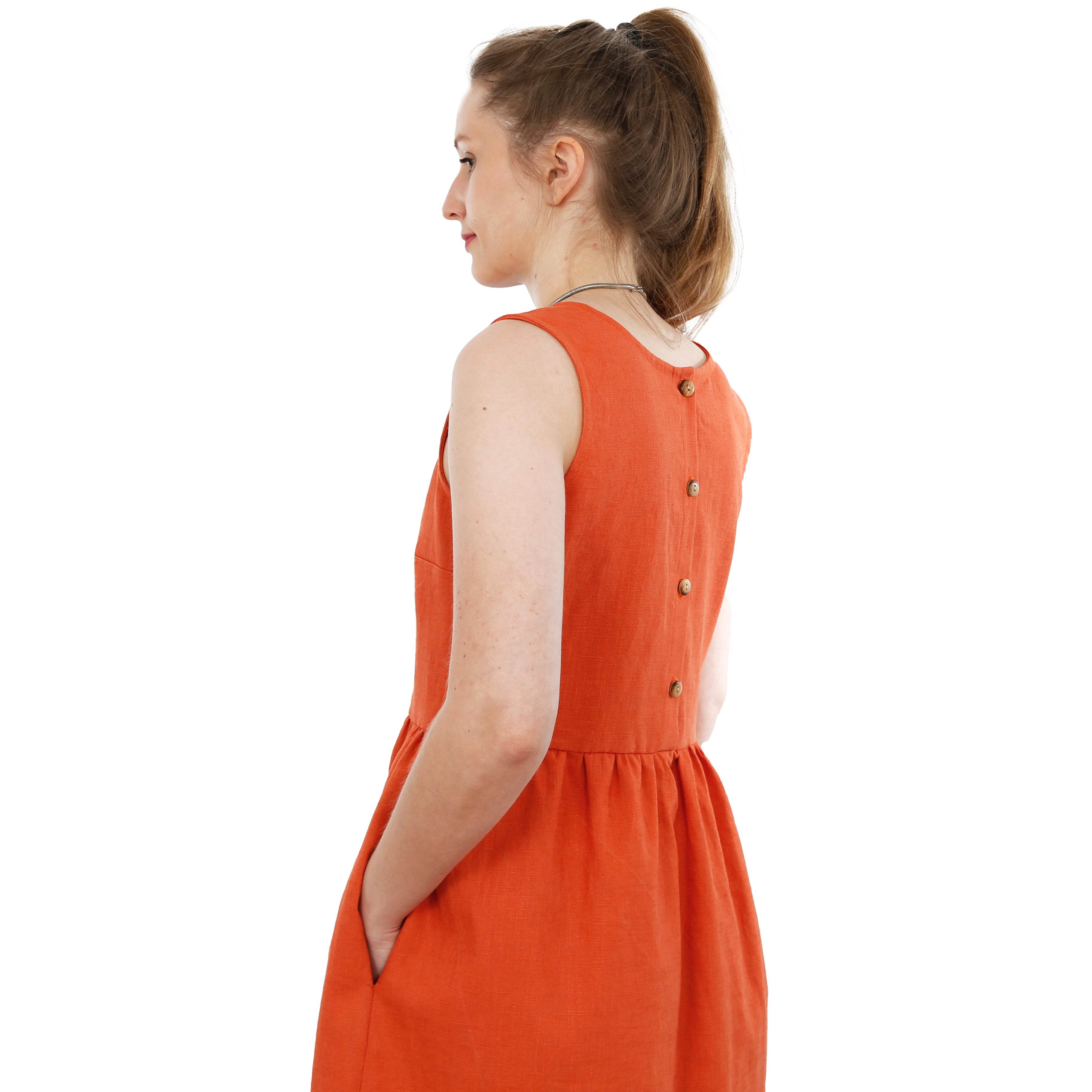 Trägerkleid FRAU ADELE | Schnittmuster Gr. XS-XXL : - Sewando