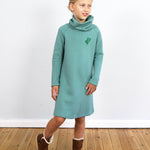Rollkragenkleid POLLY | Schnittmuster Gr. 98-152 - Sewando