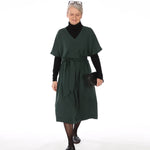 Kleid mit V-Ausschnitt FRAU IVA | Schnittmuster Gr. XS-XXL : - Sewando