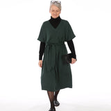 Kleid mit V-Ausschnitt FRAU IVA | Schnittmuster Gr. XS-XXL : - Sewando
