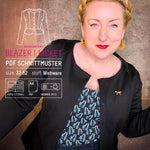 Blazer mit Schlösschen | PDF Schnittmuster + Anleitung PDF | Gr. 32-52 | Anfänger | deutsch : - Sewando