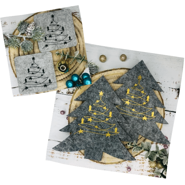 Tannenbaum | SVG, DXF, PNG Plotterdatei, Laserdatei - Sewando