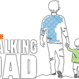 Stickdatei - Set "The Walking DAD"
