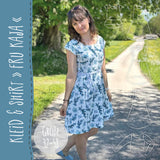 KLEID & SHIRT "FRU KAJA" | Nähanleitung und Schnittmuster Gr. 32-58