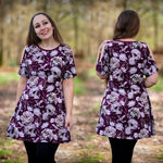 Niela's luftige Schulter - Schnittmuster Shirt, Tunika, Kleid in den Größen 32-54 - Sewando