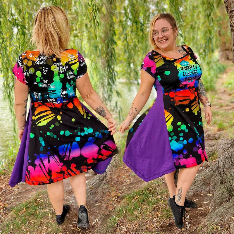 Niela's Tunikleid - Tunika, Kleid Schnittmuster in den Größen 32-54 : - Sewando